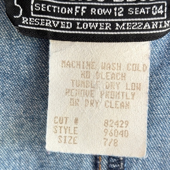 Vintage Denim Maxi Dress - Picture 11 of 15